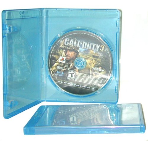 10 Empty Standard Blue Replacement Boxes / Cases for Blu-ray Disc Movies #DVBR12BR (Blue Ray Blue-Ray Blu Ray)