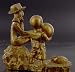 Figure NEO One piece X dragon ball Z krillin x robin version gold_s-4