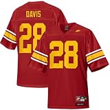 Nike USC Trojans #28 Anthony Davis Cardinal Greats and Glory Football Jersey