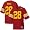 Nike USC Trojans #28 Anthony Davis Cardinal Greats and Glory Football Jersey