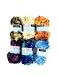 Bulk Buys HK101 Feather Yarn 6 Asst - Pack of 48