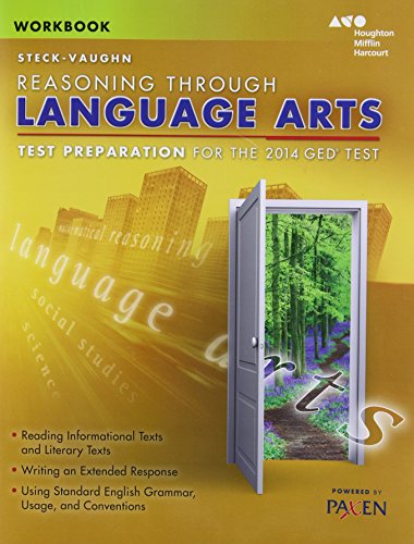 Steck-Vaughn GED: Test Preparation Student Workbook Reasoning Through Language Arts