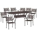 Charleston 9-pc. Oval Dining Set - 84"