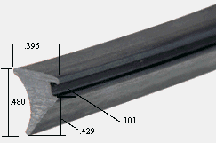 CRL Glazing Wedge - CANADA ONLY
