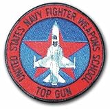 TOP GUN US Fighter School NAVY Uniform Patch