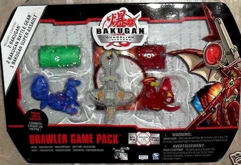Bakugan Gundalian Invaders Brawler Game Pack (Ventus Vilantor, Aquos Lumigrowl, Haos Clawsauras, Pyrus Jetkor, Pyrus Helix Dragonoid)