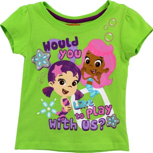 Bubble Guppies Toddler Green T-Shirt 7B7764