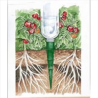 Aqua Cone Aqua Spike - Green - Set of 6 Automatic Plant Watering System