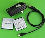 2 x 2010mAh AceSoft High Quality Replacement HTC Sensation 4G Battery + Wall Travel Dock AC/USB Charger + Data Sync Cable for T-Mobile HTC Sensation 4G , HTC Pyramid , HTC G14 , Sensation XE , Z715E , Mytouch 4G Slide Phone 2 x 2010mAh AceSoft High Quality Replacement HTC Sensation 4G Battery + Wall Travel Dock AC/USB Charger + Data Sync Cable for T-Mobile HTC Sensation 4G , HTC Pyramid , HTC G14 , Sensation XE , Z715E , Mytouch 4G Slide Phone