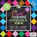 Die Cut with a View 12 Inch by 12 Inch Textured Jewels Cardstock Stack