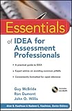 Essentials of IDEA for assessment professionals