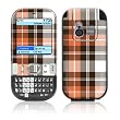 Copper Plaid Design Protective Skin Decal Sticker for Palm Centro Cell Phone