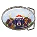Limited Edition Violano Belt Buckle Dachshund Santa & Reindeer