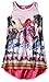 Kensie Girls' Sublimation Island Print Racer Back Tank Dress