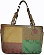 Coach Purse Handbag PCD Patchwork EW Tote Multicolored 14868