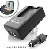 PRO SERIES AC & DC Equivalent CANON NB-6L Charger and Battery ( OEM CB-2LY  ....