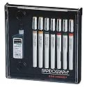 Rapidograph PenS,7 Set, Various Points, Assorted (CHA3165SP7) Category: Calligraphy Pens