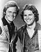Alias Smith And Jones 12x16 Matte B&W Photo (Ben Murphy Roger Davis) Image