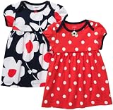 Carter's 2 Pack Short Sleeve Dress Set - Navy/Red-12 Months