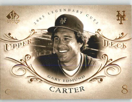 2005 SP Legendary Cuts #28 Gary Carter - New York Mets (Baseball Cards)