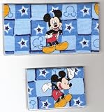 Checkbook Cover Debit Set Disney Mickey Mouse Blue Stars
