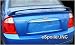 05-08 Kia Spectra Painted OEM Factory Style Spoiler - (Color Code: 6C - Clear Silver Met) Image