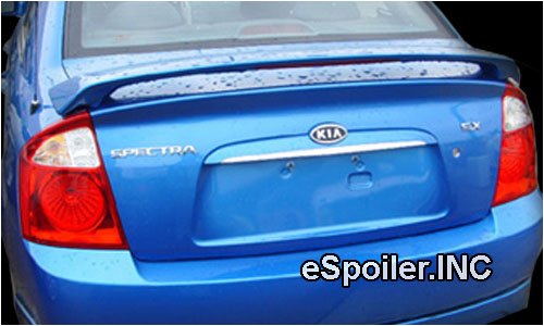 05-08 Kia Spectra Painted OEM Factory Style Spoiler - (Color Code: L1 - Ice Blue Met)