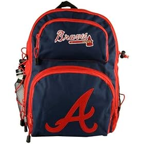 Atlanta Braves Kids Embroidered Team Logo Backpack