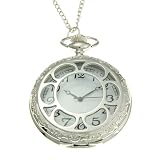 Silvertone Working Watch Pendant 32