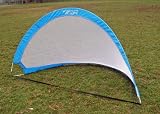 Buy 1 Pair of Portable 6ft Pop-up Soccer Goals - Light Blue - Durable, High Quality, Collapsible, Easy to Pack and Store