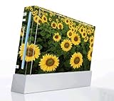 Sun Flowers Decorative Protector Skin Decal Sticker for Nintendo Wii Consol ....