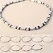 Urban Boundaries Silver & Art Collection (18, Metal Closure)