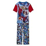 Boys' Spiderman 2pc Poly PJ Set - Red