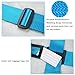 BlueCosto (Blue, Cross) TSA Lock Long Luggage Straps Suitcase Travel Belt 800079-BLU