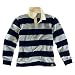 Sports : O.C.K. Rugbyshirt M&auml;nner, navy/grau