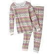 Cuddl Duds Warmwear Snowflake Thermal Long Underwear Set - Girls' 4-16