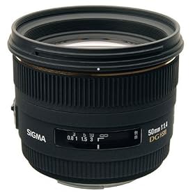 Sigma 50mm f/1.4 EX DG HSM Lens for Canon Digital SLR Cameras