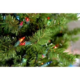 12' Multi-Color Pre-lit Super Bright Christmas Tree