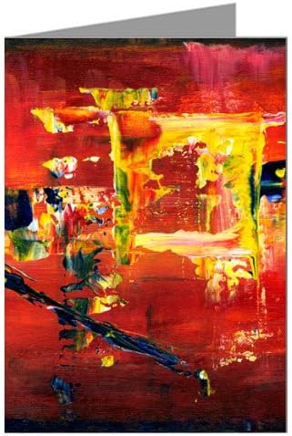 "Mafia 2066" Original Abstract Art by the Artist Philo Greeting card Set