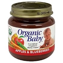 Organic Baby Organic Baby Food, Apples & Blueberries, 4-Ounce Jars (Pack of 24)
From Organic Baby
