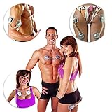 Duo Abs toning belt abs toner stimulator fat burning core workout with 2 years guarantee