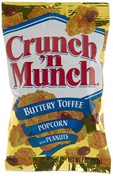 Crunch'n Munch Toffee Snack, 1-Ounce Units (Pack of 72)