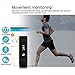 Smart Bracelet, Ronkoen I5+ Smart Bluetooth Sports Bracelet Wireless Fitness Pedometer Tracker Activity Tracker with Monitoring Calories Track Steps Counter Sleep for Sports Fitness-Black