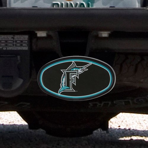 Florida Marlins Domed Logo Plastic Hitch Cover