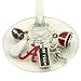 Alabama Crimson Tide NCAA Glassware Charm Set (Set of 6)
