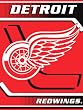 Detroit Red Wings Banner Plusch Raschel Blanket Throw - NHL Hockey Fan Shop Sports Team Merchandise