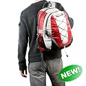 Obingo backpack/ rucksack/ college bag (red)