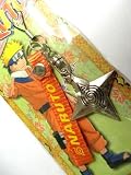 Naruto: Konoha Leaf Shuriken with phone strap