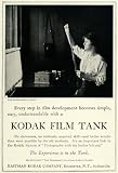 1913 Ad Eastman Kodak Film Tank Photo Developing NY - Original Print Ad
