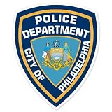 Philadephia Police Department Badge Seal car bumper sticker decal 5